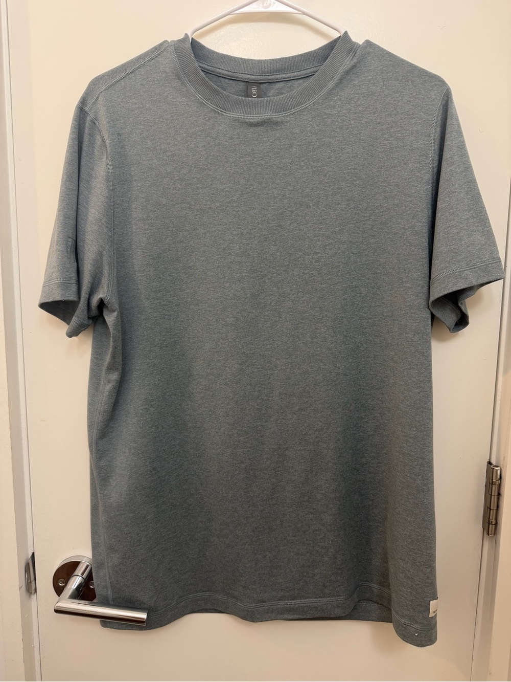 Vuori Men's Crew Tee in Slate Blue-Green